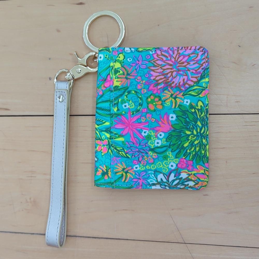 NWOT Lilly Pulitzer Snap ID Card Case - Picture 2 of 5